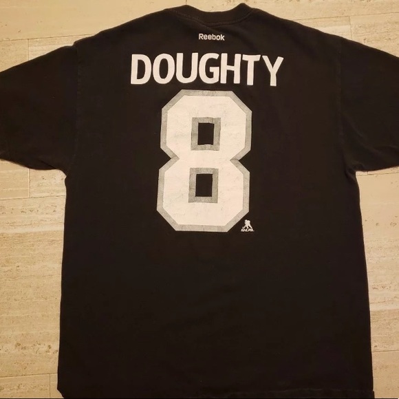 NHL LA Kings, #8 DOUGHTY, Men's Reebok Large - Picture 2 of 5